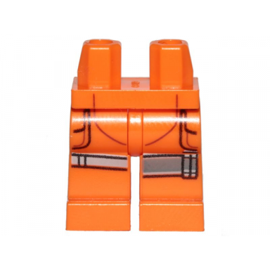 orange hips and legs with sw pilot pockets two bullets and gray belts pattern