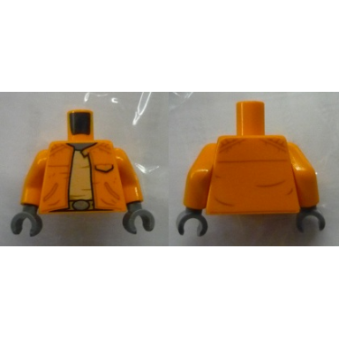 orange torso sw jacket with pocket belt and shirt pattern ponda baba orange arms dark bluish gray hands
