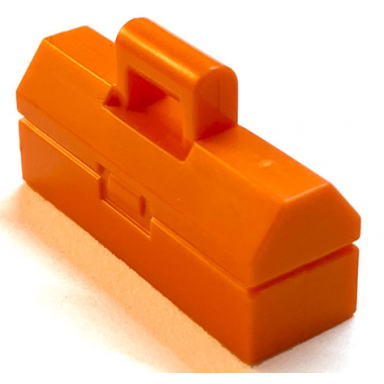 orange minifigure utensil toolbox