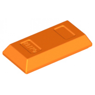 orange minifigure utensil ingot bar