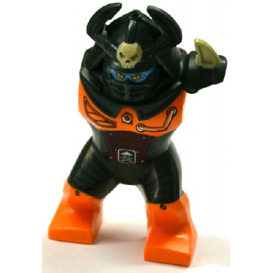 orange body giant samurai with dogshank pattern
