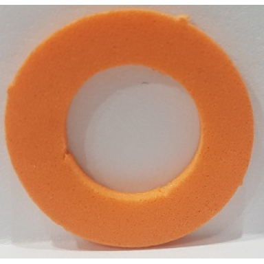 orange foam scala ring 3 x 3 narrow