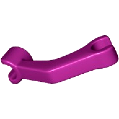 magenta arm bent