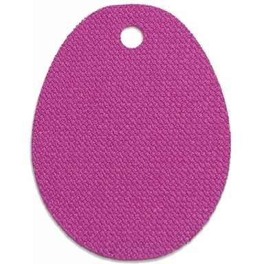 mini doll cape cloth oval with small top hole - spongy stretchable fabric