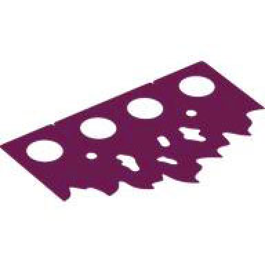 magenta minifigure skirt cloth tattered - traditional starched fabric