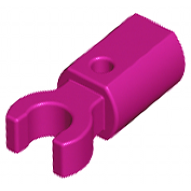 magenta bar holder with clip
