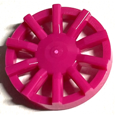 magenta wheel cover 10 spoke - for wheel 18976