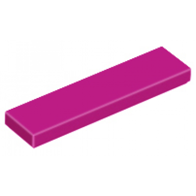 magenta tile 1 x 4