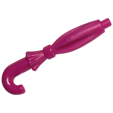 magenta minifigure utensil umbrella folded