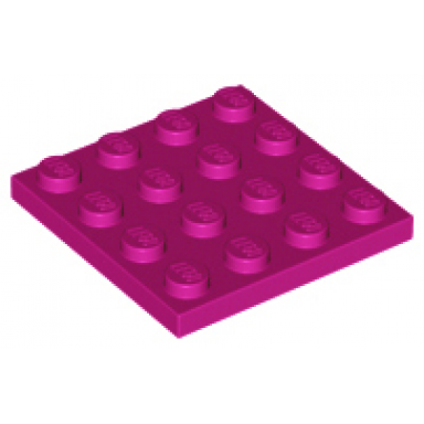 magenta plate 4 x 4