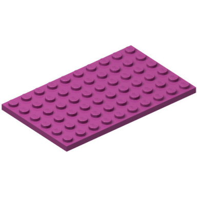 magenta plate 6 x 10