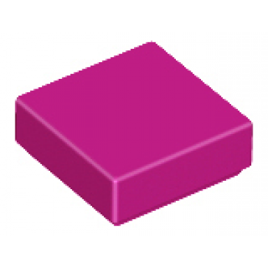 magenta tile 1 x 1