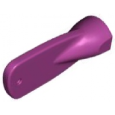 magenta minifigure utensil oar paddle head