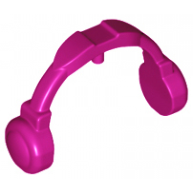 minifigure ear protectors headphones headset - thin arms