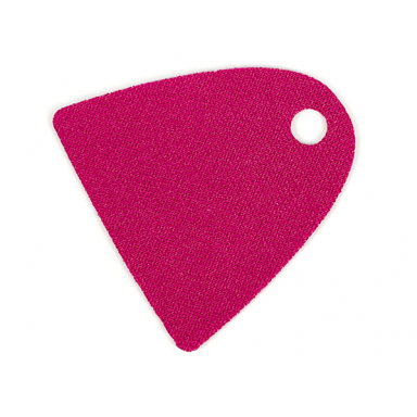 magenta minifigure cape cloth straight bottom with single top hole - spongy stretchable fabric