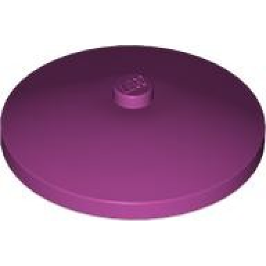 magenta dish 4 x 4 inverted radar with solid stud