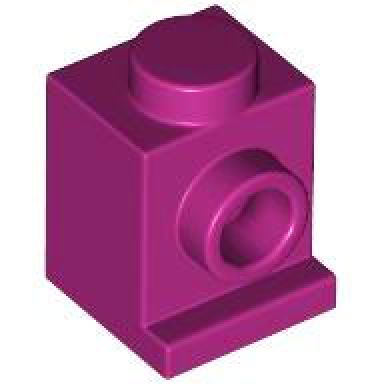 magenta brick modified 1 x 1 with headlight
