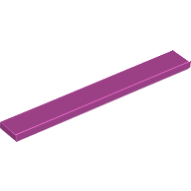 magenta tile 1 x 8
