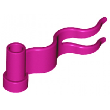 magenta flag 4 x 1 wave right
