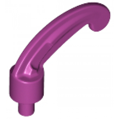 magenta minifigure plume feather small