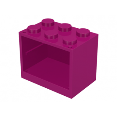 magenta container cupboard 2 x 3 x 2 - solid studs