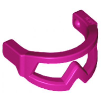 magenta minifigure visor snow goggles