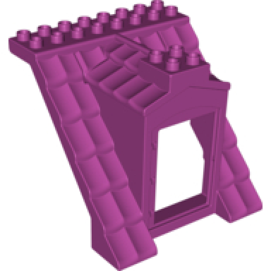 magenta duplo roof sloped 8 x 8 x 8 with door opening