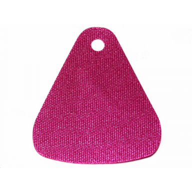 magenta mini doll cape cloth friends tapered with small top hole - traditional starched fabric one side shiny