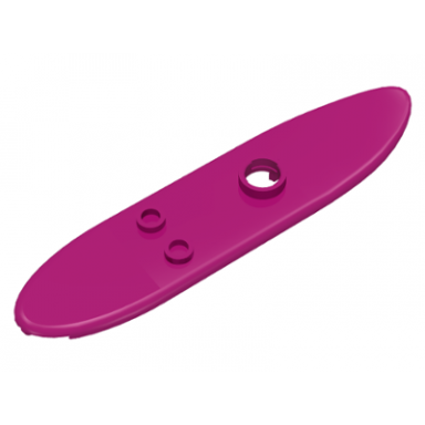 magenta minifigure utensil surfboard long