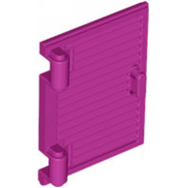 magenta shutter for window 1 x 2 x 3 with hinges and handle