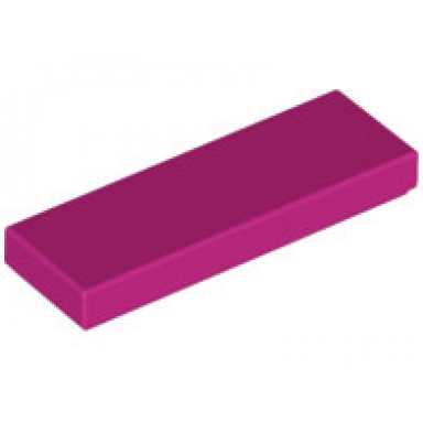 magenta tile 1 x 3
