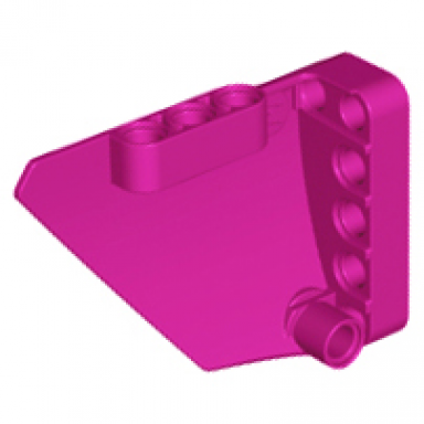 magenta technic panel fairing 14 large short smooth side b