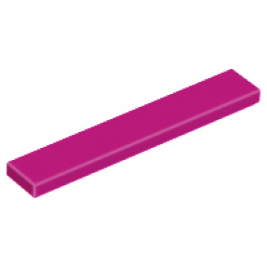 magenta tile 1 x 6