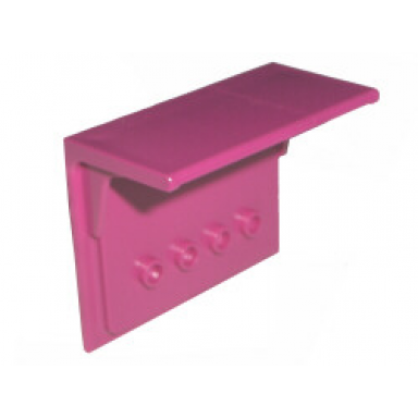 magenta scala wall shelf 6 x 3 x 4