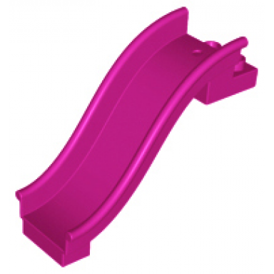 magenta duplo slide straight with two studs at top end