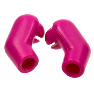 magenta arm matching left and right pair
