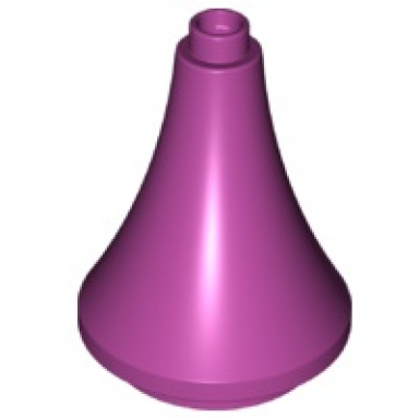 magenta duplo roof spire 3 x 3 x 3 tapered cone