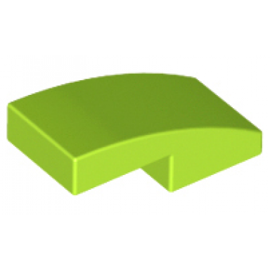lime slope curved 2 x 1 x 2 3