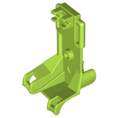 lime minifigure utensil seat with ball joint socket hero factory cockpit
