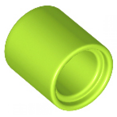 lime technic liftarm thick 1 x 1 spacer