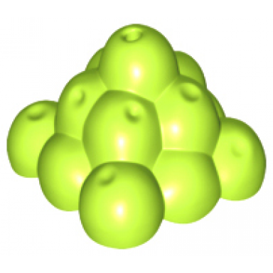 lime duplo fruit pyramid - round bottom tube