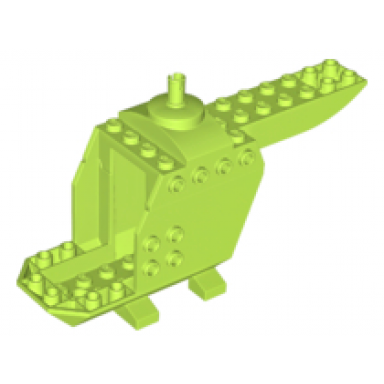 lime helicopter body with top pin