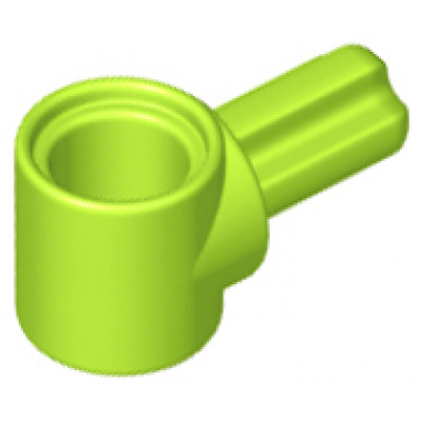 lime technic axle and pin connector hub with 1l axle