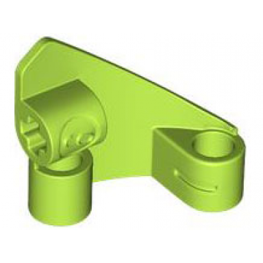 lime technic panel curved 9 3 x 3 tapered left