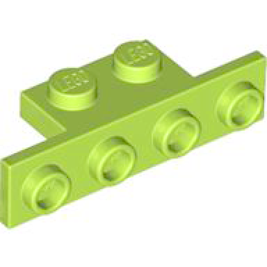 lime bracket 1 x 2 - 1 x 4