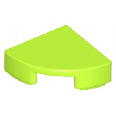 lime tile round 1 x 1 quarter