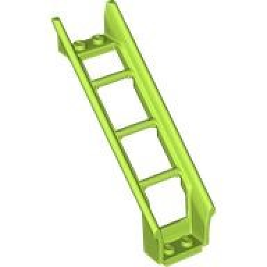 lime train track roller coaster ramp steep 6 bricks elevation