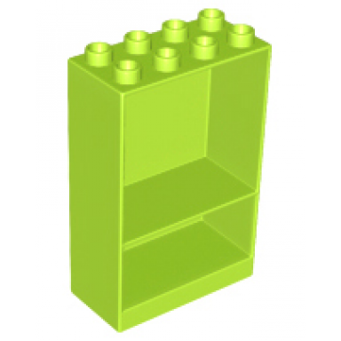 lime duplo furniture cabinet 2 x 4 x 5