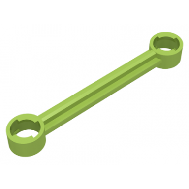 lime technic link 1 x 6 with stoppers