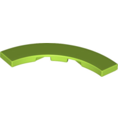 lime tile round corner 4 x 4 macaroni